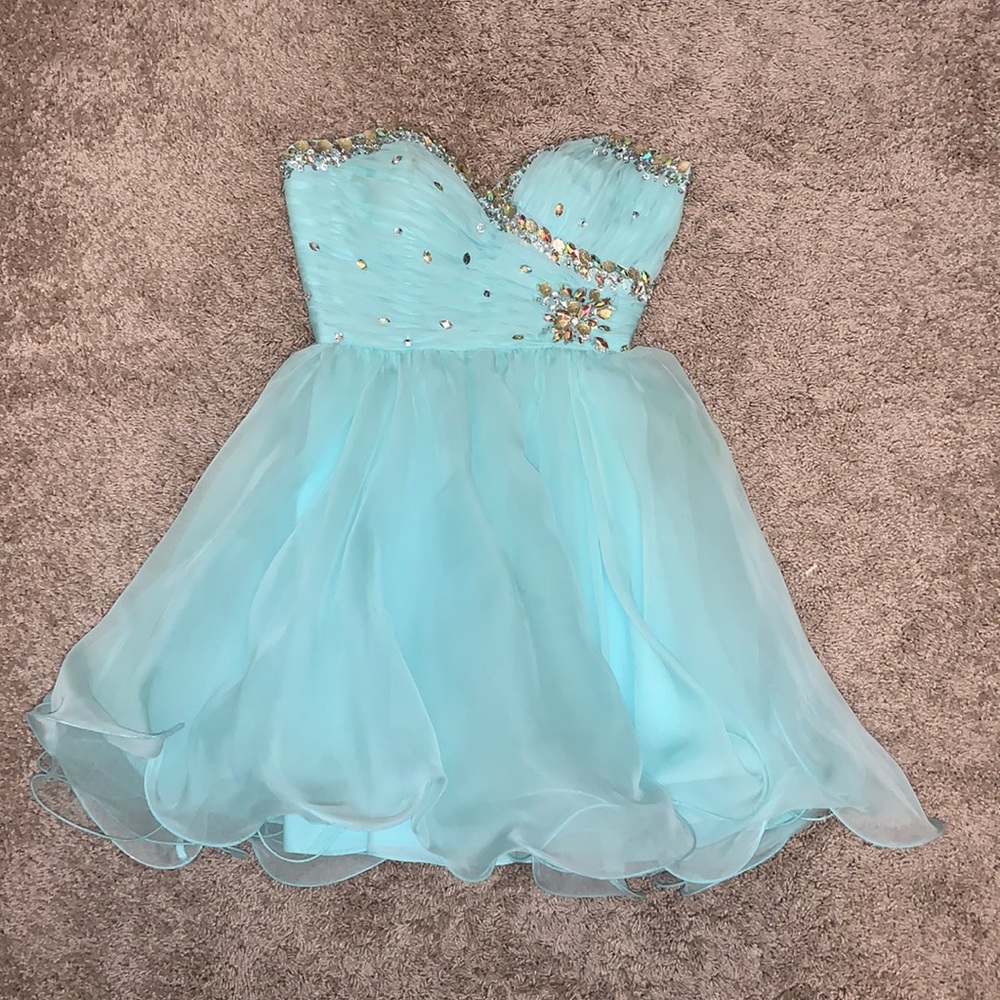 MORILEE BY MADELINE GARDER GORGEOUS MINT DRESS